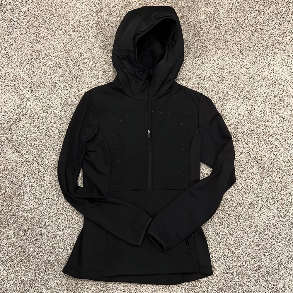 Lululemon half zip with hood